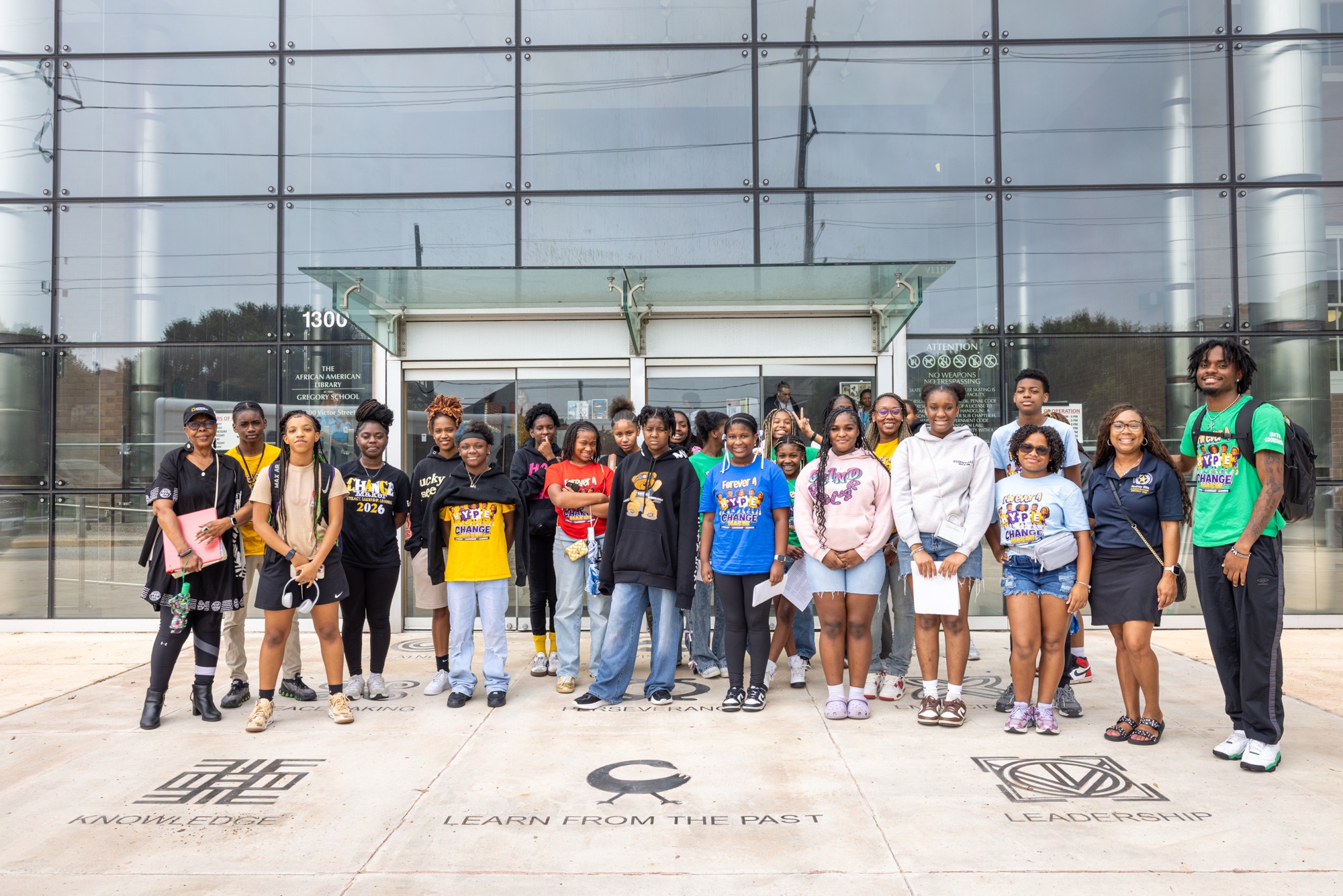 Photo from the HYPE Freedom School Heritage Tour